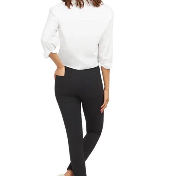 NWT Spanx The Perfect 4 Pocket Ankle Pant Black Sz M Petite - Picture 6 of 10